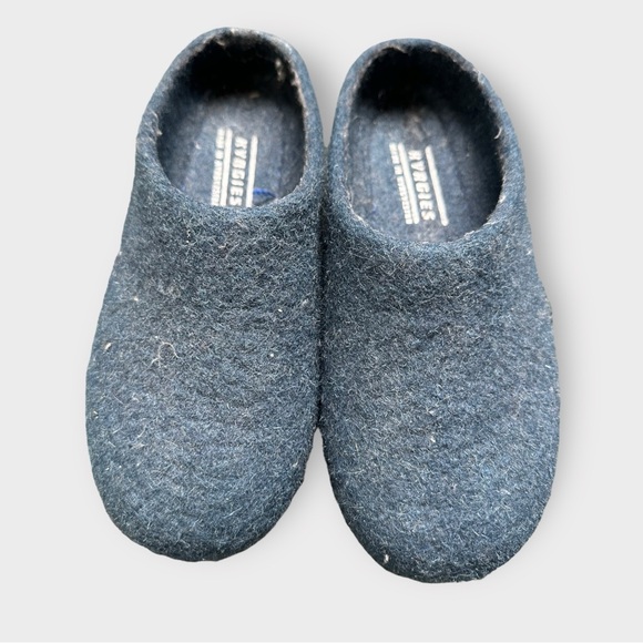 Kyrgies Classic Wool Slippers, size 37, blue - Picture 6 of 7